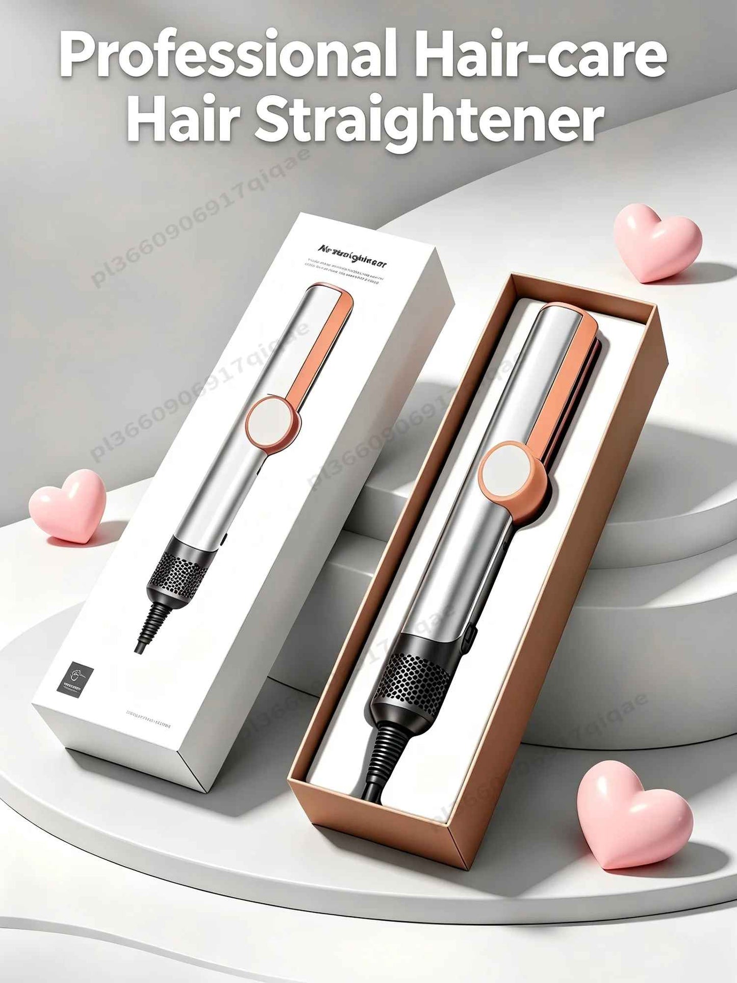 Piastra per capelli 2 in 1